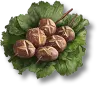 Cogumelos Assados
